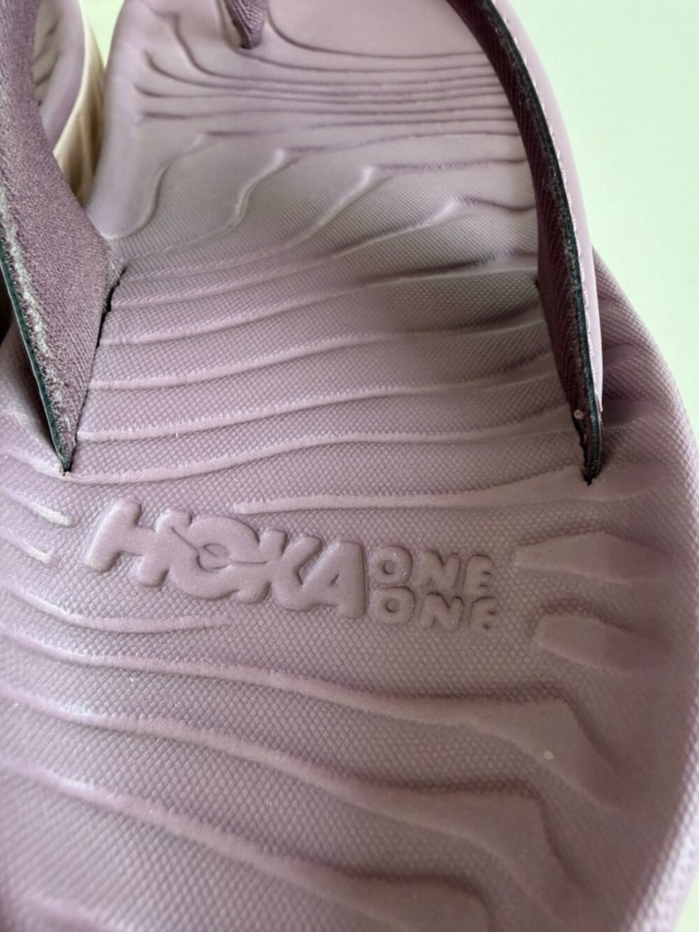 HOKA Ora Recovery Flip 3 Mauve Pink Sandals Women’s Size 6 NWOT - Picture 5 of 8